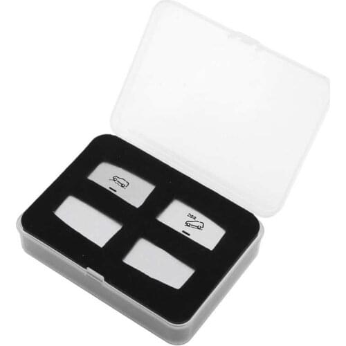 Car Mirror mirror cover Suspension Adjustment Button Trim Silver Sticker Fit for Mercedes-Benz ML/GL/GLE/GLS car styling