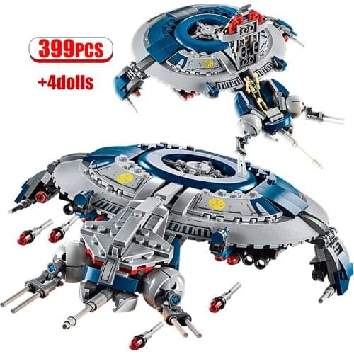 399PCS Star Droid Gunship Building Blocks with Figures Compatible Star movie Wars 75233 Kids Toys For Children Gift