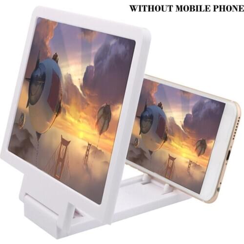 Mobile Phone 3D Screen Magnifier Eye protection Phone Video Screen Amplifier Expander Stand Holder