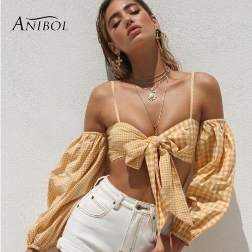 Женские пляжные топы Anibol China At AliExpress