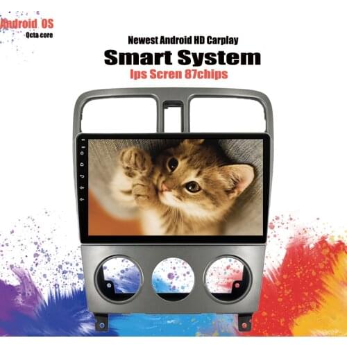 For Subaru Forester 2002-2008 Car Radio Multimedia Video Player Navigation GPS PC Tablet Android 10 128GB No 2din Carplay RDS BT