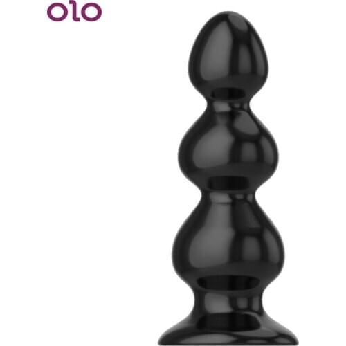 Large Anal Plug Butt Beads Big Dildo with Suction Cup Sex Toys for Men Gay Prostate Massage Stimulator Anus Expansion Dilator