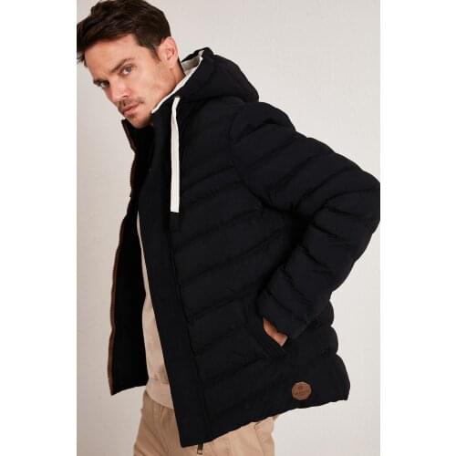 BURATTI Men's Parkas With A Hood
