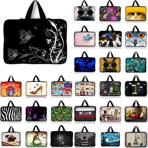 9.7 10.1 11.6 12 13 13.3 14 15.4 15.6 17.3 inch Laptop Computer Cover Case Sleeve Notebook Bag For Dell HP ASUS Sony Acer