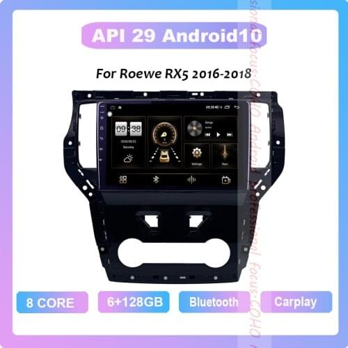 COHO For Roewe RX5 2016-2018 Android 10.0 Octa Core 6+128G Car Multimedia Player Stereo Receiver Radio Cooling Fan