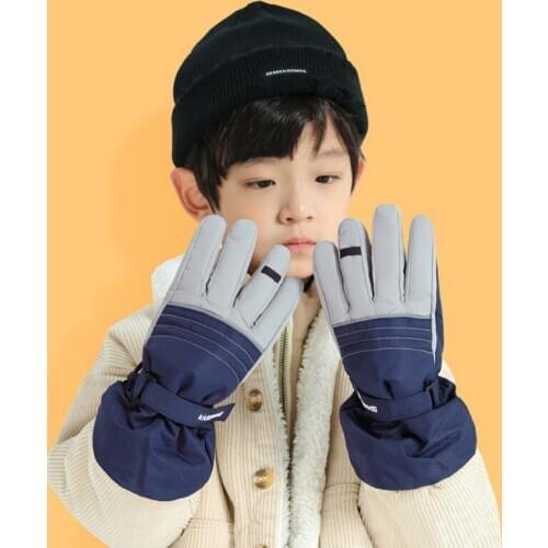 Kids Winter Gloves Ski Snow Waterproof Gloves For Boys Girls Winter Warm Gloves For Cold Weather Outdoor Play Newest