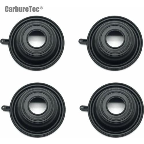 For Kawasaki ZR400 Xanthus 1992 -1995 ZX500 ZZR500 1990-1994 ZR 400 ZX ZZR 500 Carb Carburetor Vacuum Diaphragms Membranes 4 PCs