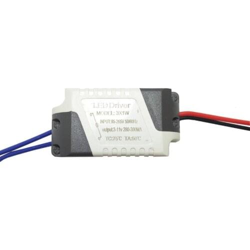 LED driving power supply 1-3 * 1W bulb lamp power supply built-in constant current source candle lamp power supply 3W