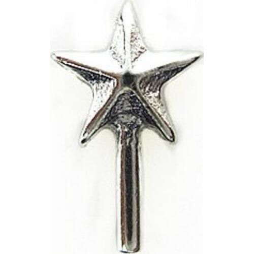 Hot selling 20pcs/lot Star Magic wand Floating Charms Living Glass Memory Floating Lockets Charm DIY Jewelry Wholesale