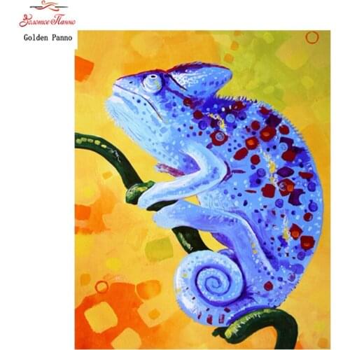 Golden Panno,Needlework,DIY DMC Cross stitch,11CT 14CT Sets For Embroidery kits,Precise unprinted branch and animal Patterns