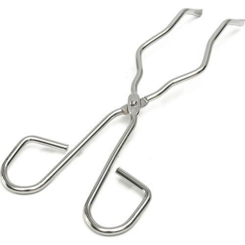 NEW Crucible Tongs Melting Dish Stainless Plier Holder Handle For Melting Pouring Casting Chemical Instruments Lab Supplies