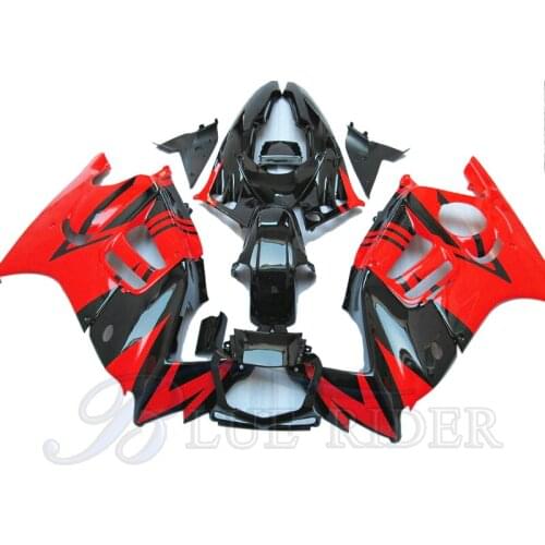 For HONDA CBR 600 F3 1995 1996 Fairings Parts Hot Motorcycle Fairing Kit CBR600F 95- 96 Bodyworks Red Black+ Tank Cover