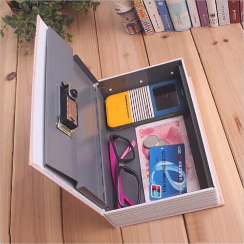 Storage Safe Box Dictionary Book Bank Money Cash Jewellery Secret Security Locker DO