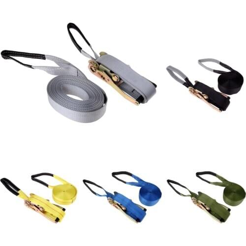 Heavy Duty Nylon Slackline Kit for Yoga, Exercise, Travel - 11 Metres Long 5 CM Wide - Improve Balance Skills & Core Strength