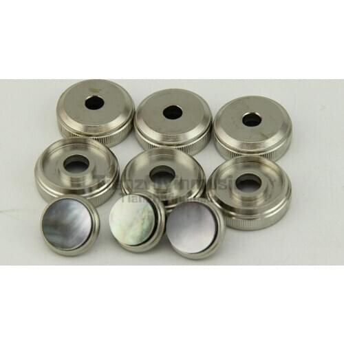 Trumpet Repair parts Upper valve cap+3 pcs Buttonr valve cap