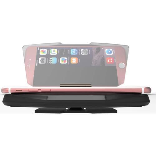 Universal Smart Phone Car GPS Holder HUD GPS navigation projection Stand Dashboard Bracket Head Up display with reflect board