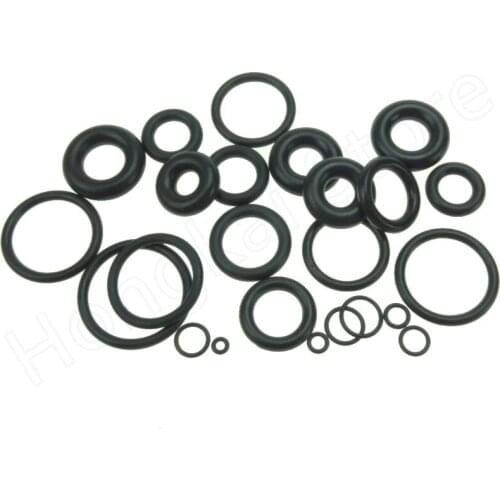 20pcs CS 1mm NBR Black O-Ring OD 3mm ~ 80mm Nitrile Rubber Oil Sealing Gasket Ring Washer -25~100