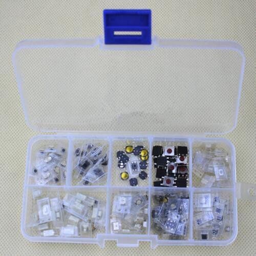 TOP QUALITY 9Types Tactile Push Button Switch Car Keys Remote Key Button Microswitch For Honda Hyundai VW Toyota Buick Peugeot