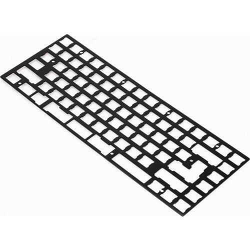 YMDK YMD75 Brush Finish Anodized Switch Top Removal Plate For YMD75 75% 84 Keyboard ANSI ISO Layout KBD75