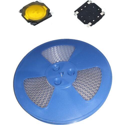 10000pcs/lot 3.7*3.7*0.35 mm SMD Thin-film Mini Tactile Button TS-032D Tact Switches 3.7X3.7 mm