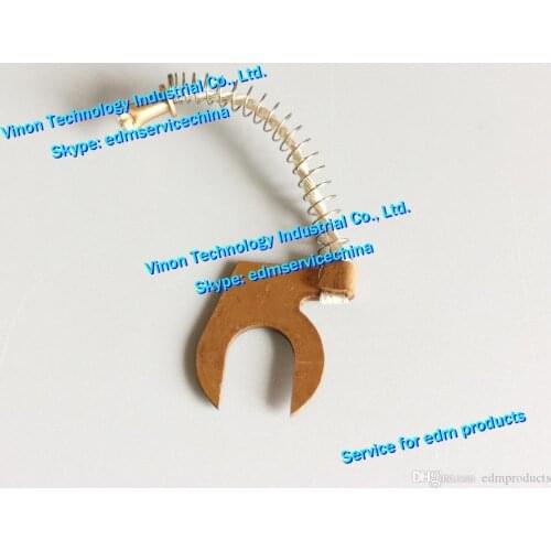 2pcs) 204476280 Contact braid W-Module for rethreading module for ROBOFIL 500,510 Charmilles parts 204464740, 446.474.0, 447.62