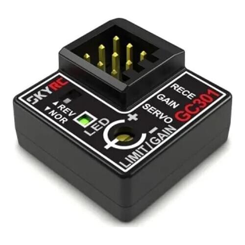 3.6g 21x21x11mm SKYRC GC301 Mini Gyro Gyroscope Vibration Structure Gyro SK-600068 for RC Car Drift Racing Car