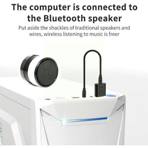 Car Aux Bluetooth 5.0 Adapter USB Wireless Bluetooth Bluetooth Adapter Transmitter Audio Receiver Laptop Mini PC For Comput O7T6