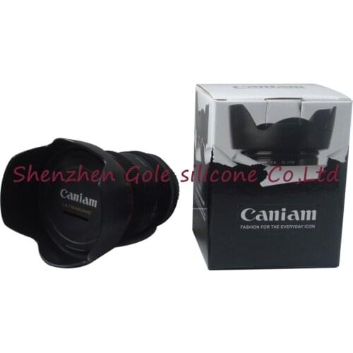 Free Shipping+tracking Number New Arrival 15PC Camera Lens Money Bank Coin Jar Canon 24-105 Shape Piggy Bank Christmas Gift