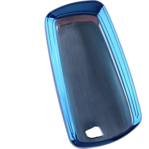 CITALL Blue Smart Car TPU Remote Key Case Cover Fob Shell Fit For BMW 1 2 3 4 5 6 7 Series X3 X4 M2 M3 M4 M5 M6