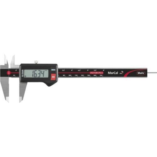 Mahr 16EWR Measuring Range 0-200mm/8" Metric and inch Resolution 0.01mm/.0005" Digital Calipers No data output