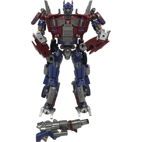 AOYI H6003-6 H6003-6B Transformation Action Figure Model ABS30CM Toy Op Commander Battle Damage Version KO MPM04 Car Robot Figma