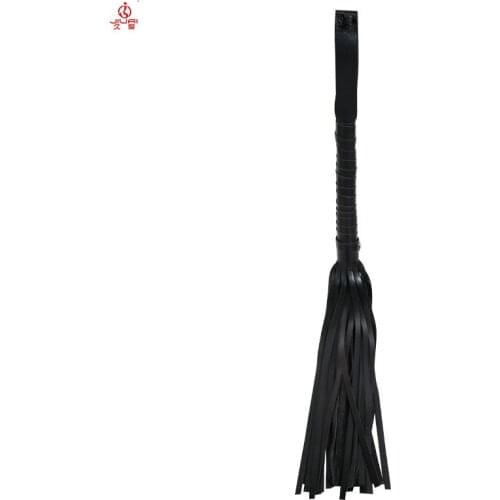 JIUAI Pu Leather Tassel Whip Clap On Butt Sex Toys Lash Flog Couple Flirting Accessories For SM Game