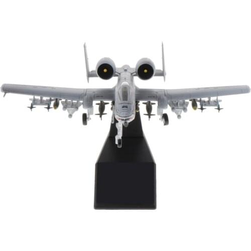 1/100 A-10 Attack Plane Metal Fighter Diecast Aircraft Commemorate Collection