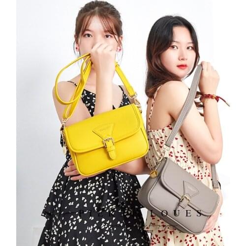 Mini Leather Crossbody Bags for Women 2020 Shoulder Messenger Bag Lady Travel Purses Handbags Crossbody Bag