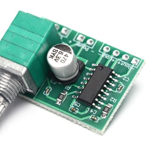 Mini PAM8403 Audio USB Power Amplifier Board DC 5V 3W+3W Dual Channel Amp Module