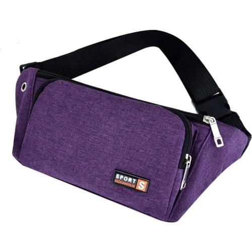 Multifunctional Sports Chest Bag Mobile Phone Outdoor Running Close-fitting Waterproof Oxford Sports Shoulder Crossbody Bag