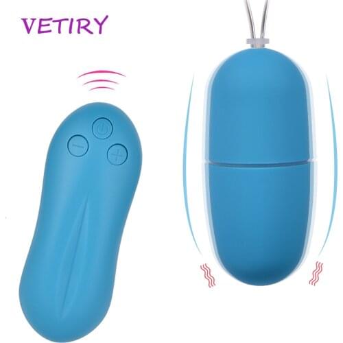VETIRY Powerful Bullet Vibrator Wireless Remote G-Spot Massager Clitoris Stimulator Vibrating Egg 20 Speed Sex Toys for Women