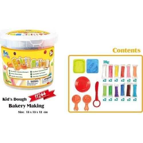 Baking Bucket Set Colorful Mud Childrens Toy Christmas Gift Mud Toy Clay
