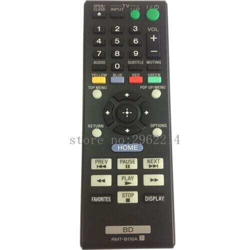 Original new remote control RMT-B110A suitable for sony BD BLU-RAY DISC PLAYER BDP-S370 BDP-S370 BDP-S570 BDP-S360 controller
