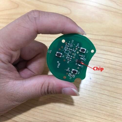 Okeytech Remote Control Circuit Board 434.29Mhz For Benz Key Smart Fortwo Forfour Roadster Board Keyless Entry Transmitter