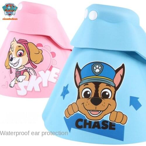 Paw Patrol Baby Shampoo Cap Cute Boy Girl Shampoo Eye Protection Waterproof Cap Patrulla Canina Child Hat Kid Toy Birthday Gifts