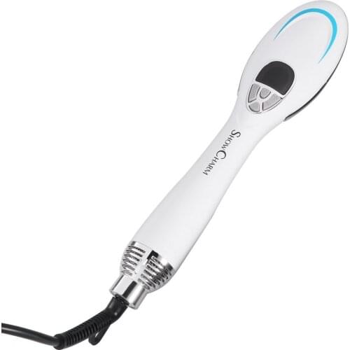 Blow-dry Comb Ion-Flow Brush Dryer 3D Air Diffuser Dual Voltage Digital Electric Hair dryers Styler Motor Infrare Heat Home Care