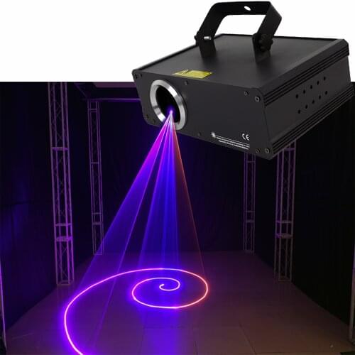 1W 500Mw Rgb Dmx Animatie Laser Projector Pro Dj Disco Podium Verlichting Effect Party Wedding Holiday Club Bar scanner