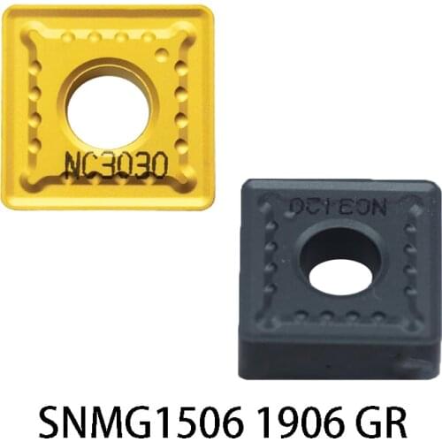 100% Original SNMG150608-GR SNMG150612-GR NC3030 SNMG 150608 150612 Carbide Inserts Lathe Cutter Turning Tools CNC