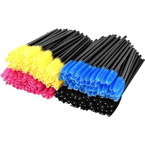 200 Disposable Eyelash Extension Mascara Wands Applicator Makeup Brushes Set