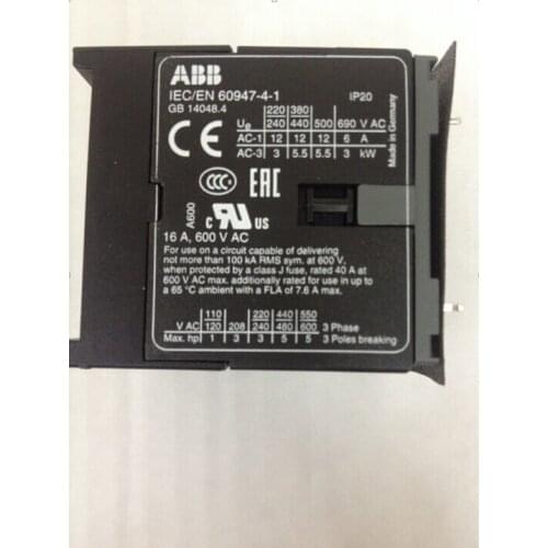 B7-30-01*48V 40-450Hz genuine ABB contactor 82201729 brand new original 1 piece
