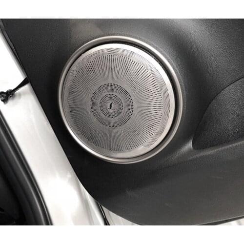 Speaker decorative ring sequin car door audio ring decoration car Accessories For Lexus NX200 NX300 200T 300H 2015-2018