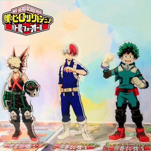 My Hero Academia Midoriya Izuku bakugou katsuki Acrylic Stand Figure Desktop Decoration Collection Model Toy Doll Gifts Cosplay