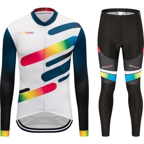 Cycling suit with long sleeves