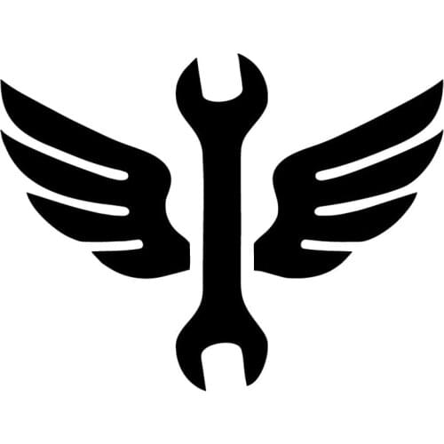 Creative Key Art Wings Modeling Fun Car Stickers Pvc Personality Fashion Body Windows Exquisite Waterproof Decal Decoration